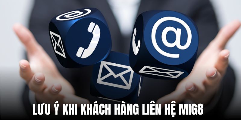 Dùng email để kết nối MIG8 và được trợ giúp