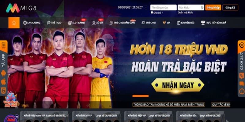 Trải nghiệm hệ thống các tựa game phong phú